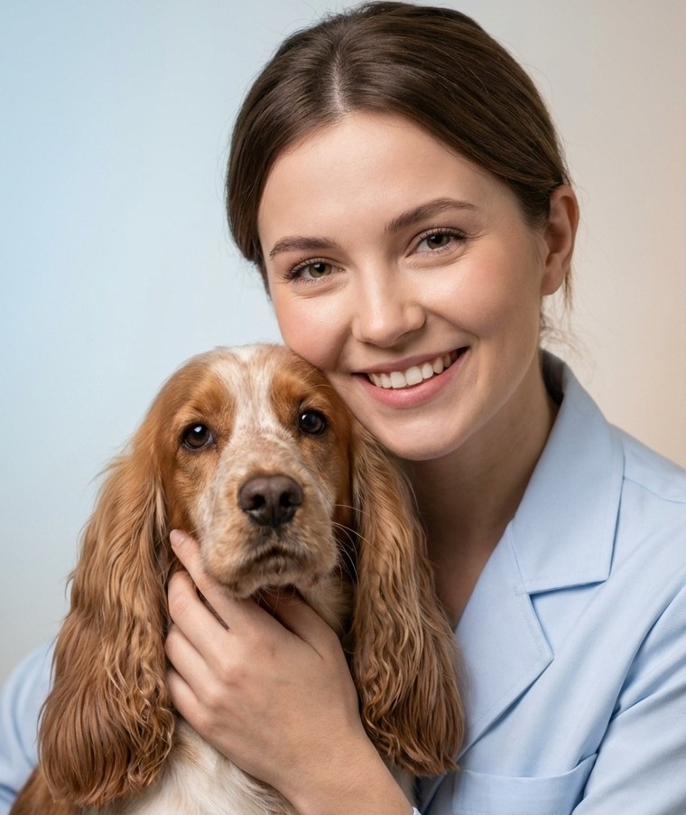 Woman with Dog
